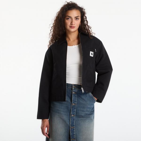Bunda Carhartt WIP W' OG Detroit Jacket Black/ Black Rinsed XS