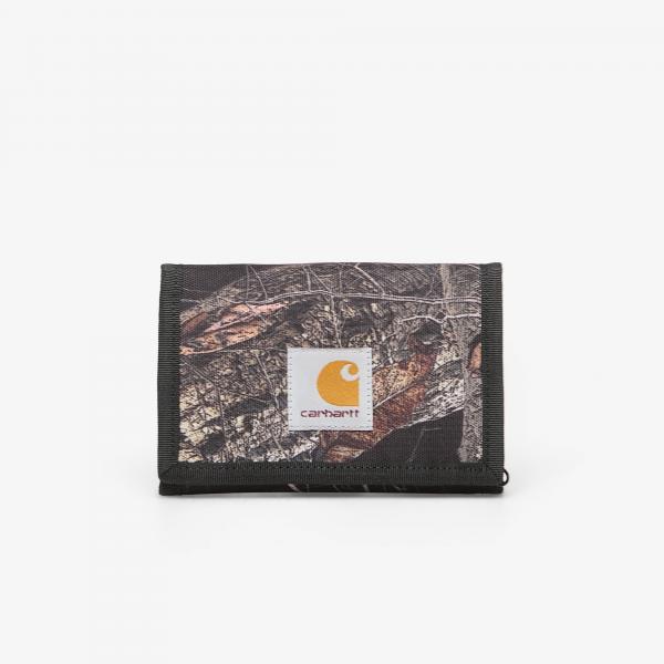 Peněženka Carhartt WIP Alec Wallet Camo Feather Tree, Black Universal