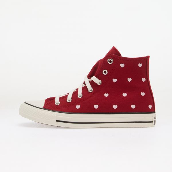 Tenisky Converse Chuck Taylor All Star Hearts & Roses Days Ahead Red/ Vintage White/ New Found Bloom Pink EUR 38.5