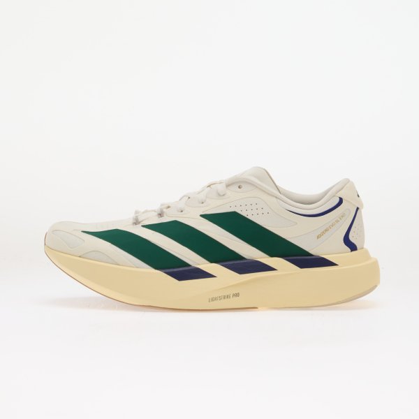 Boty adidas Adizero EVO SL Exo Suede Core White/ Collegiate Green/ Cream White 8.5