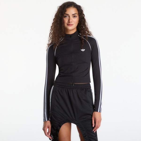 Bunda adidas Essentials 3 Stripes Seamless Tracktop Black XS