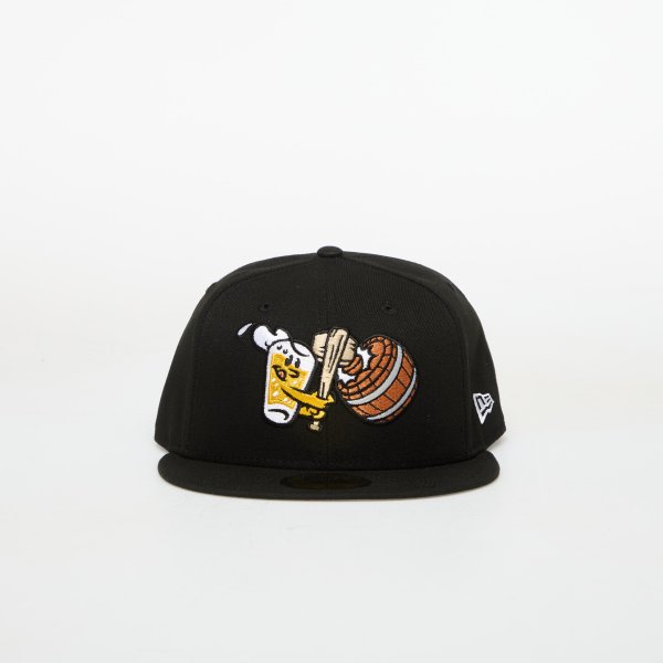 Kšiltovka New Era 59FIFTY MLB Theme Night West Michigan White Caps Black 7 1/4