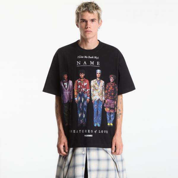 Tričko PLEASURES Creatures Heavyweight Shirt Black XL