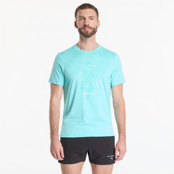 Tričko Puma x Hyrox M Cloudspun Thermoadapt Tee Intense Mint S