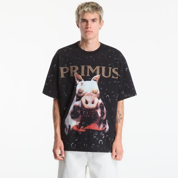 Tričko PLEASURES Pork Soda T-Shirt Black L