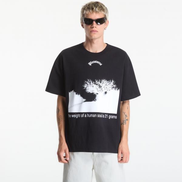 Tričko PLEASURES Soul T-Shirt Black L