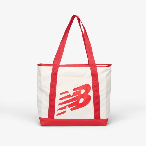 Taška New Balance Basketball Tote Bag Team Red/ Sea Salt Universal