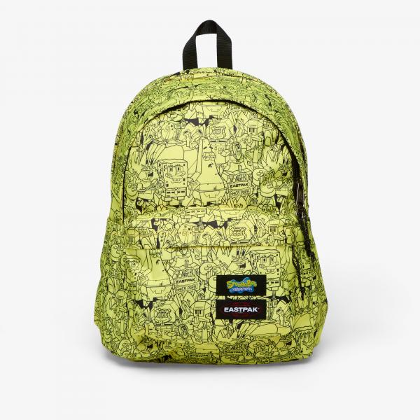 Batoh Eastpak x Spongebob Day Office Authentic Original All Over Yellow Universal