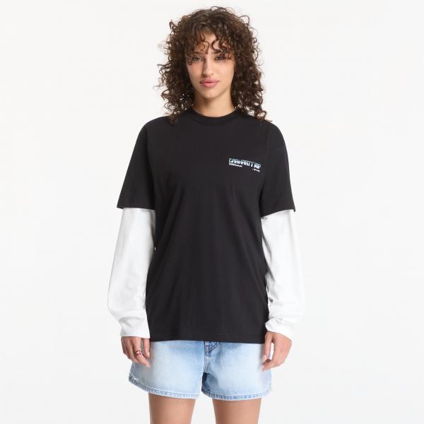 Tričko Carhartt WIP S/S Wiptopia II T-Shirt UNISEX Black S