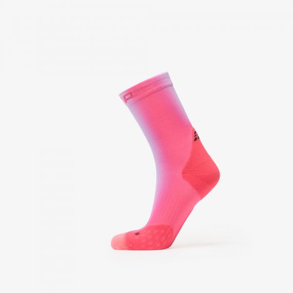 Ponožky CEP Men's Core Run Gradient Mid Cut Compression Socks 1-Pack Lilac/ Pink L