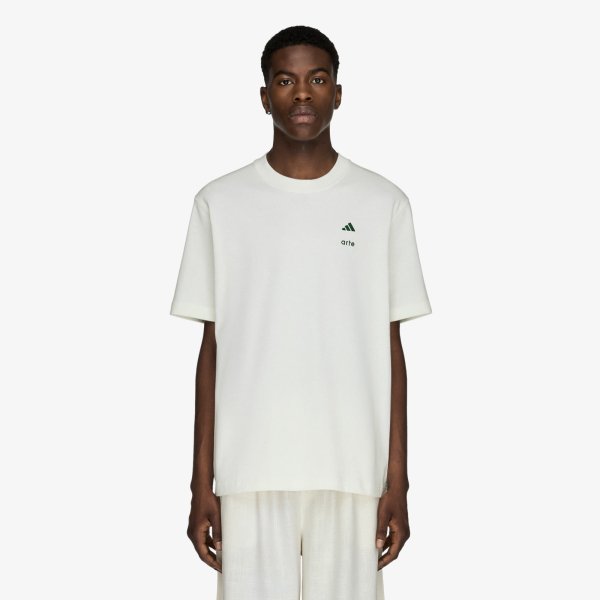 Tričko adidas x Arte Antwerp Graphic T-Shirt Off White/ Amazon Green L