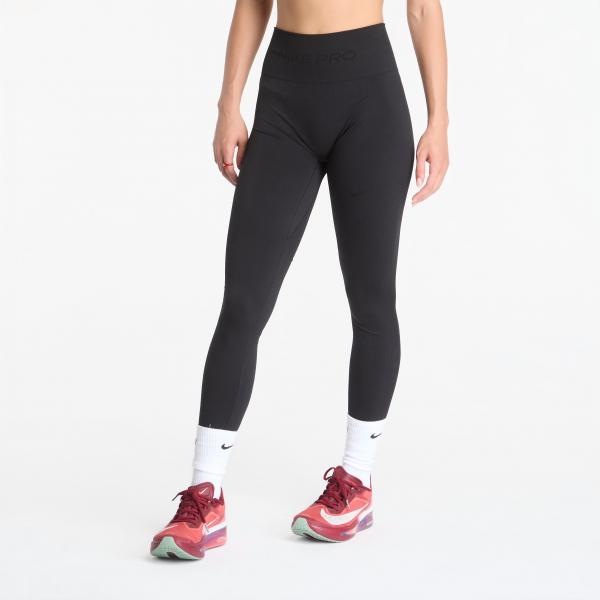 Legíny Nike Pro Seamless Women's High-Waisted 7/8 Leggings Black S