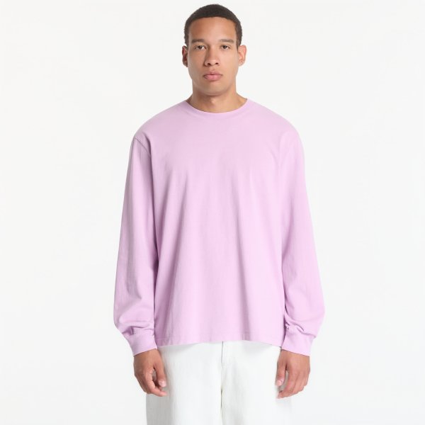 Tričko A.P.C. Long Sleeve T-Shirt Winter 26 UNISEX Pale Pink XL