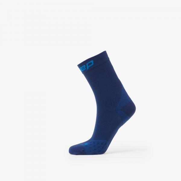 Ponožky CEP Men's Core Run Mid Cut Compression Socks 5.0 1-Pack Dark Blue L