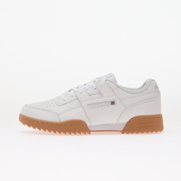 Tenisky Reebok Workout Plus Ripple White/ White/ Gum EUR 44.5