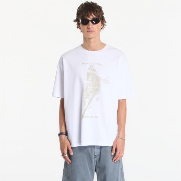 Tričko MISBHV Here I Am Still Thinking Of You Off-White T-Shirt UNISEX XXL
