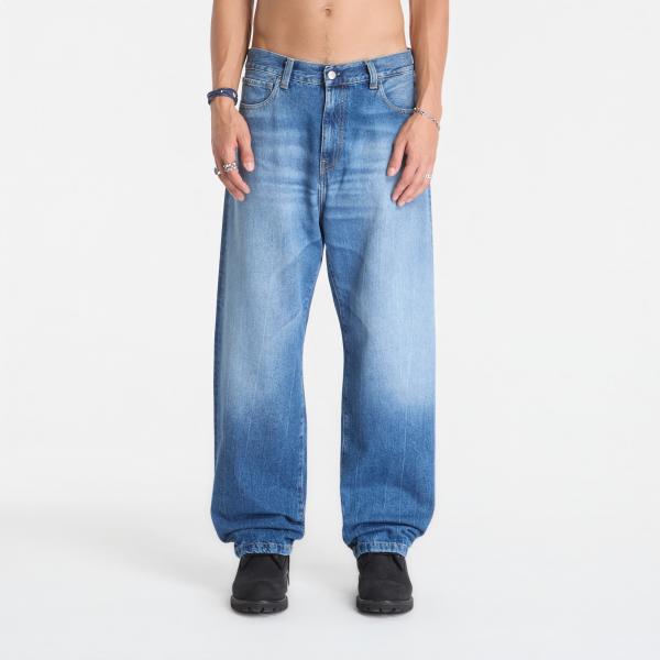 Džíny Carhartt WIP Landon Pant Blue Marble Used Wash 36
