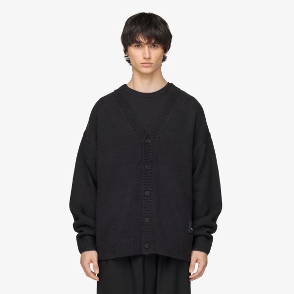 Svetr Y-3 Chito Graphic Knitted Cardigan UNISEX Black XL