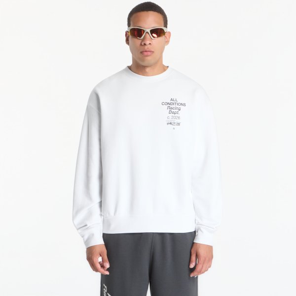 Mikina Nike ACG Tuff Fleece Dri-FIT Crew-Neck Sweatshirt Summit White/ Black L
