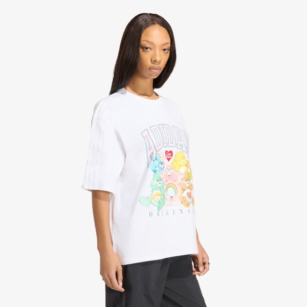 Tričko adidas x Care Bears Oversized T-Shirt White M
