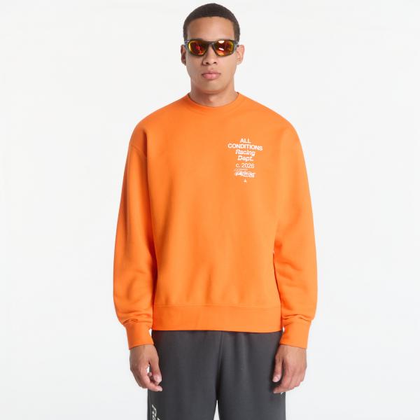 Mikina Nike ACG Tuff Fleece Dri-FIT Crew-Neck Sweatshirt Safety Orange/ White L