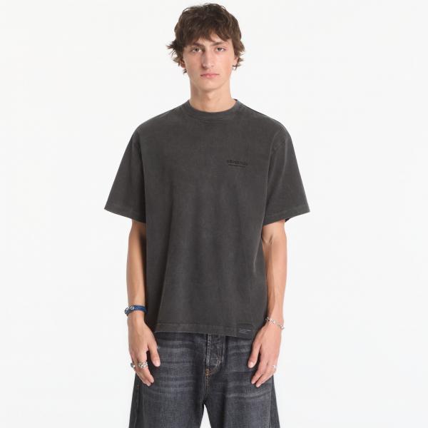 Tričko NEIGHBORHOOD Pigment Dyed Crewneck Ss Tee Black S