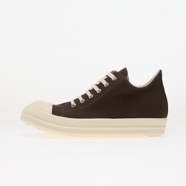 Tenisky Rick Owens DRKSHDW Denim Shoes - Low Sneaks Dark Dust/ Milk/ Milk EUR 43