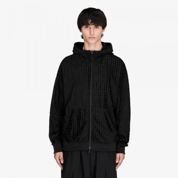 Bunda Y-3 Reversible Hooded Track Jacket Black L