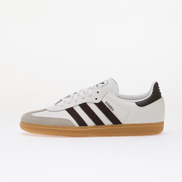 Tenisky adidas Samba OG Kids Ftwr White/ Aurora Coffee/ Gum 3 EUR 40