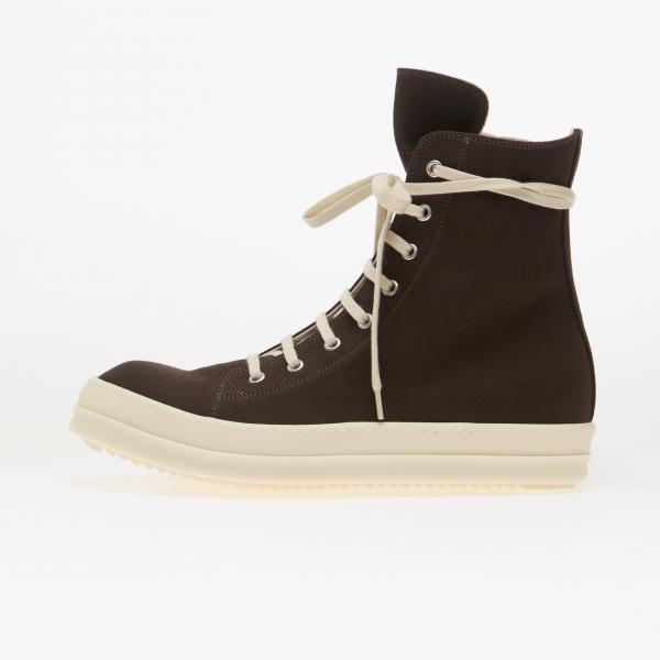 Tenisky Rick Owens DRKSHDW Denim Shoes - Vegan Sneaks Dark Dust/ Milk EUR 45