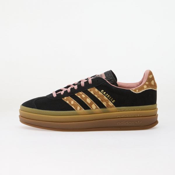 Tenisky adidas Gazelle Bold Core Black/ Brown Desert/ Wonder Mauve EUR 42