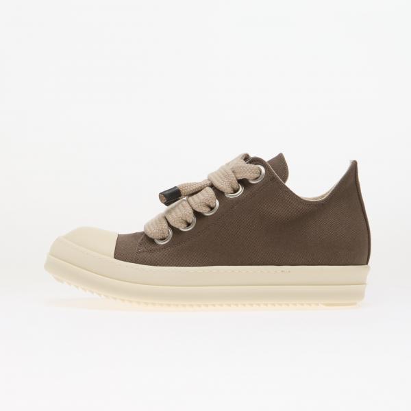 Tenisky Rick Owens DRKSHDW Denim Shoes - Jumbolace Low Sneaks Dust/ Milk/ Milk EUR 43