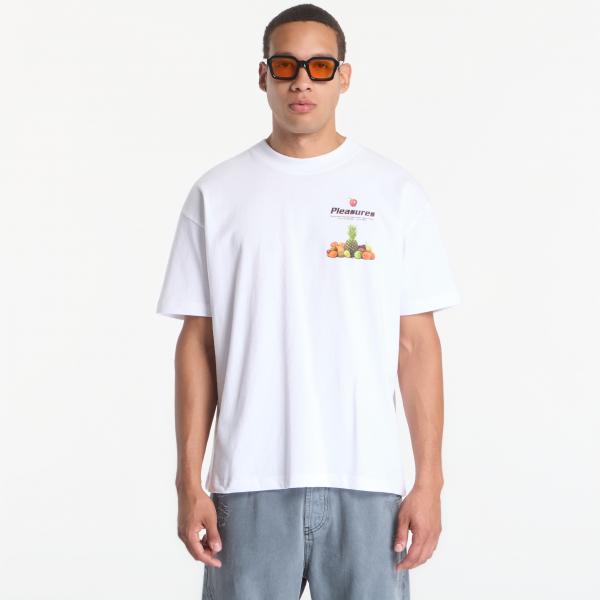 Tričko PLEASURES Delivery T-Shirt White L