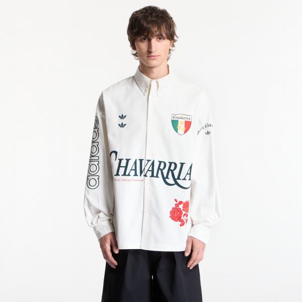 Košile adidas x Willy Chavarria Button Up Shirt Off White L