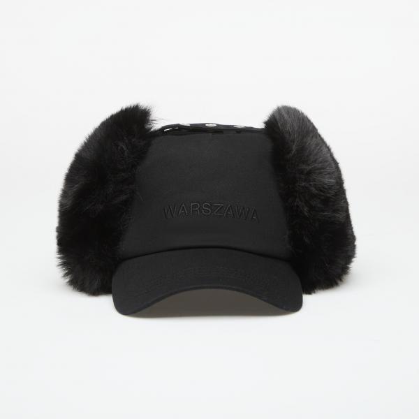 Kšiltovka MISBHV Warszawa Sankt Moritz Fur Cap Black L/XL