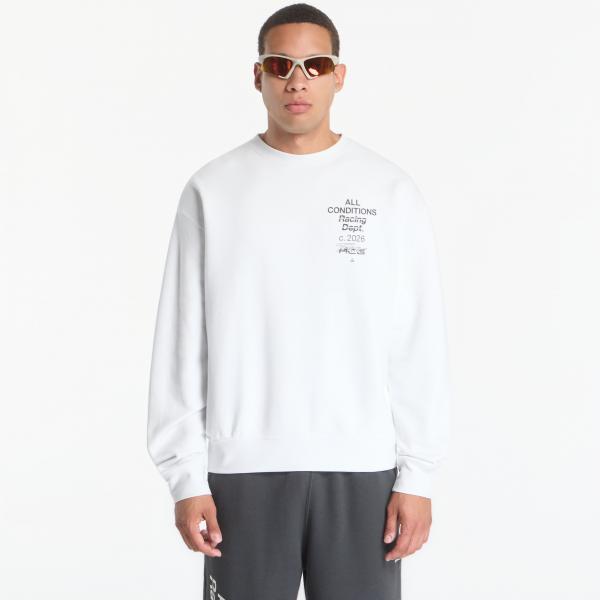 Mikina Nike ACG Tuff Fleece Dri-FIT Crew-Neck Sweatshirt Summit White/ Black S