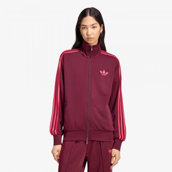 Bunda adidas Firebird Track Top Loose Maroon/ Power Pink L