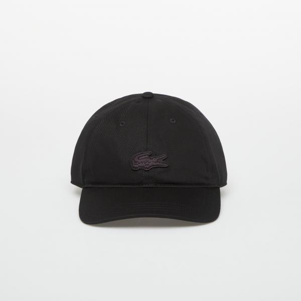 Kšiltovka Lacoste Caps Black Universal