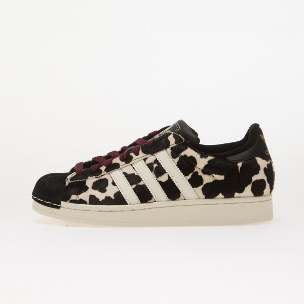Tenisky adidas Superstar II Core Black/ Off White/ Maroon EUR 36 2/3