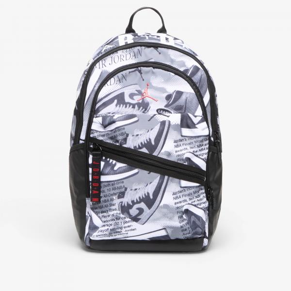 Batoh Jordan Air Patrol Backpack White(Gym Red) Universal