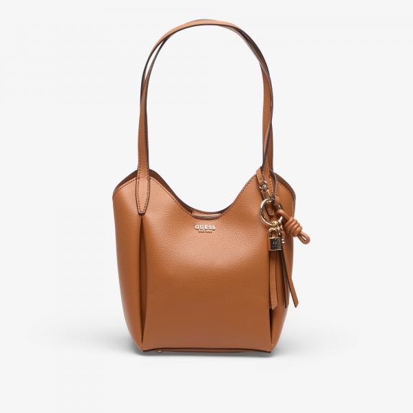 Kabelka GUESS Melody Bucket Caramel Universal