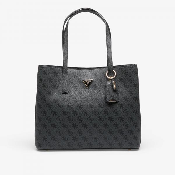 Kabelka GUESS Meridian Ii Girlfriend Tote Coal Logo Universal