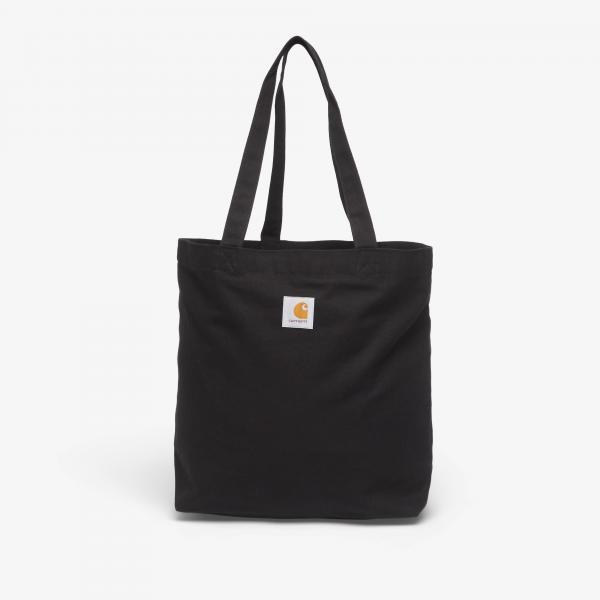 Taška Carhartt WIP Canvas Graphic Tote WIPTOPIA 2, Print Black Universal