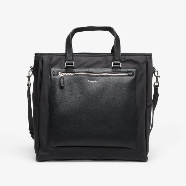 Taška Calvin Klein Ssnl Raised Logo Tote Black OS