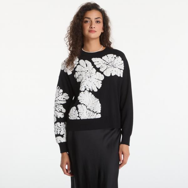 Svetr Desigual Bubbles Lacroix Black L