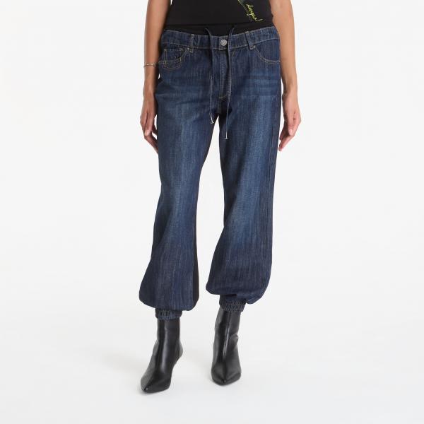Džíny Desigual Ibrid Denim Trousers Blue S