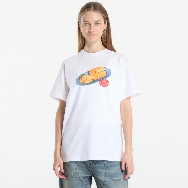 Tričko Carhartt WIP S/S Fromage T-Shirt UNISEX White XL