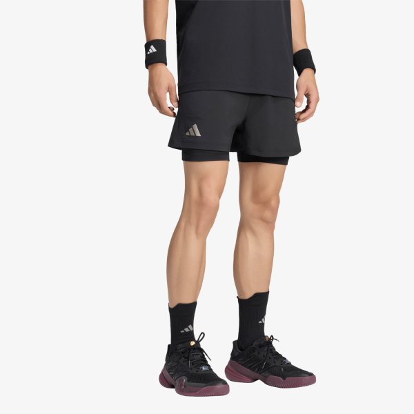 Šortky adidas Tennis Climacool Shorts & Tight Set Black S