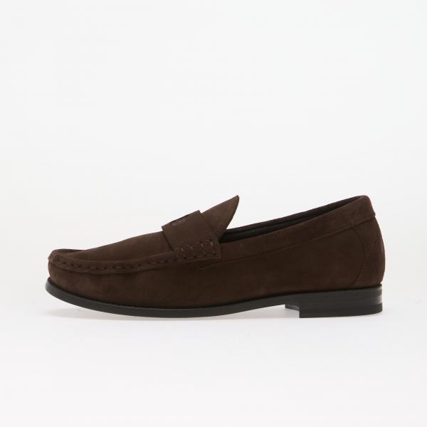 Tenisky Filling Pieces Lux Loafer Suede Chocolate EUR 45