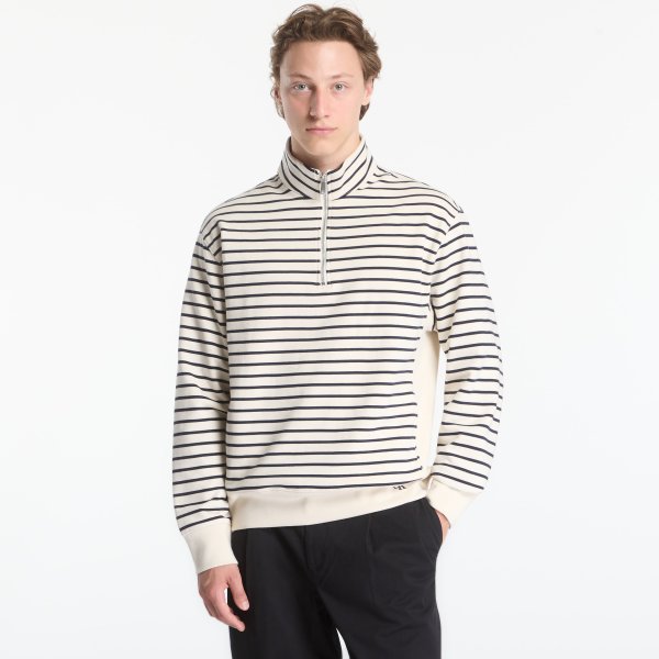 Mikina Calvin Klein Jeans Ls Ez Strip Premium Terry Quarter Zip Tofu S